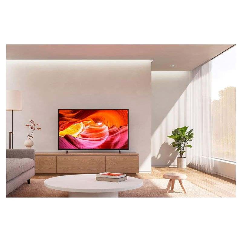 Sony Bravia 43 Inches 4K UHD Google Smart LED TV, Black, KD-43X75K — view 3