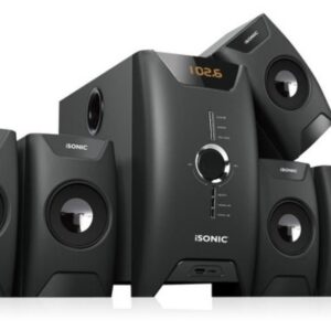 iSonic 5.1 Channel Sound System, Black - iS 470