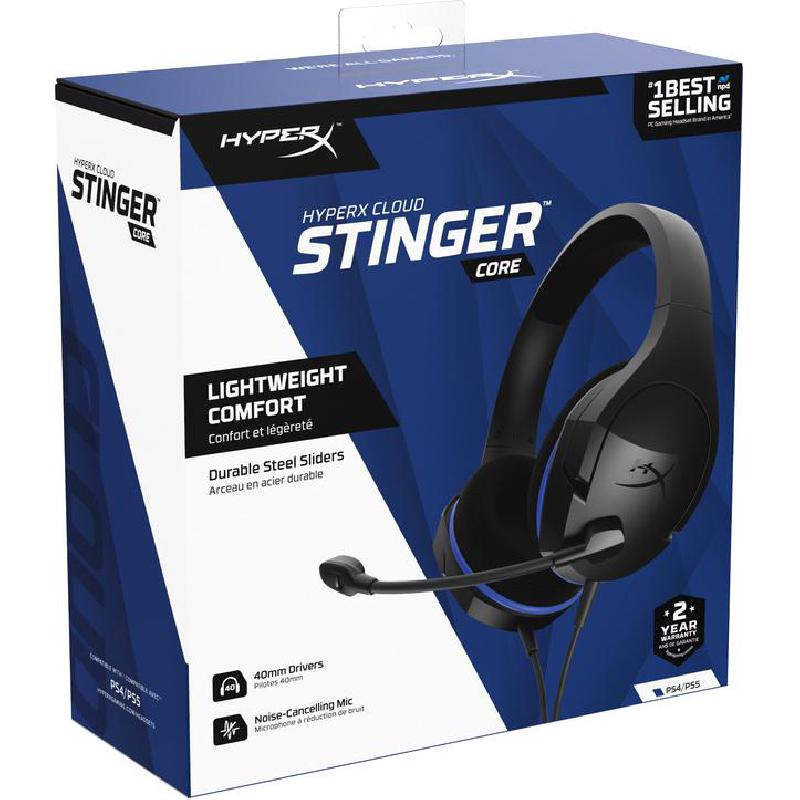 HyperX Cloud Stinger Core Gaming Headset Wired Black — view 3