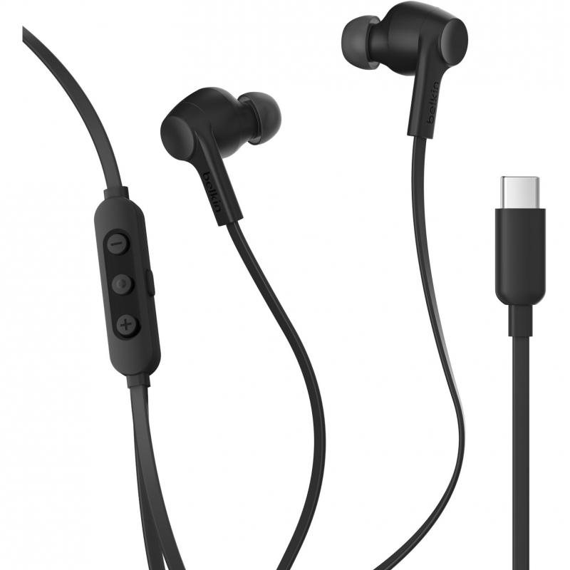 Belkin SoundForm In-Ear Earphones Wired Black — view 2