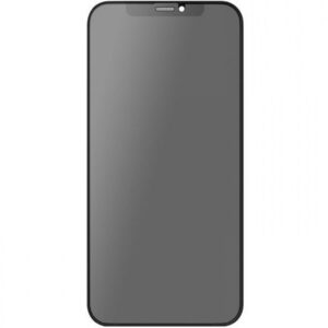 Promate Spartan-I13PRO Privacy Screen Protector for iPhone 13 Pro, Black