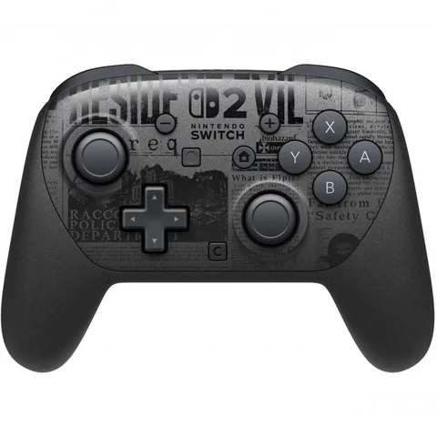 Nintendo Switch 2 Pro Resident Evil Requiem Edition Controller Wireless Black