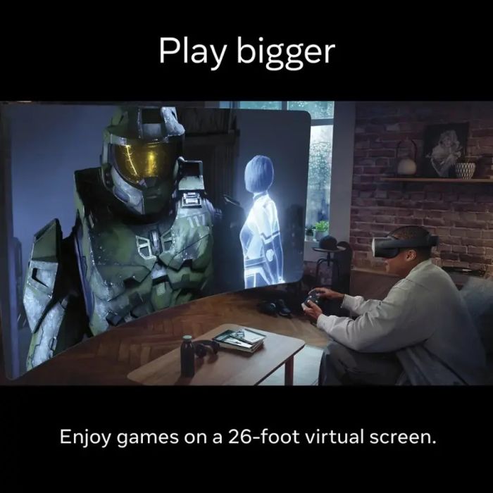 Meta Quest 3S XBox Edition 128GB All-In-One VR Headset - Black — view 3