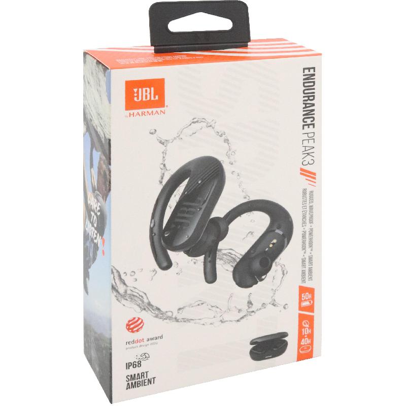 JBL Endurance Peak 3 Earbuds Bluetooth Black — view 3