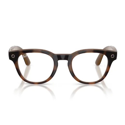 Ray-Ban Meta Scriber Optics (Gen 2) Smart Glasses (F Havana, L Clear Lens, 49mm) RW7002