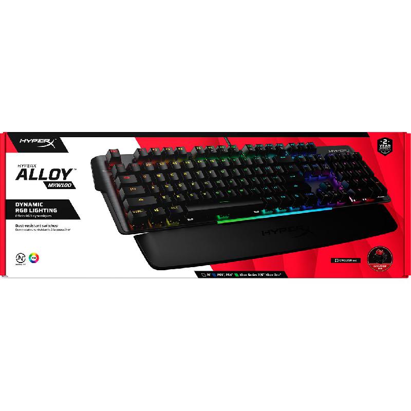 HyperX Alloy MKW100 Mechanical Gaming Keyboard Wired — view 4
