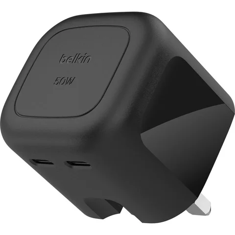 Belkin BoostCharge Pro Dual USB-C GaN Wall Charger 50W