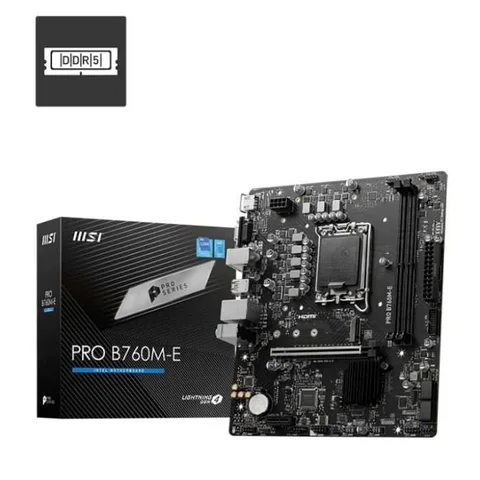 Msi Pro B760M-E Motherboard