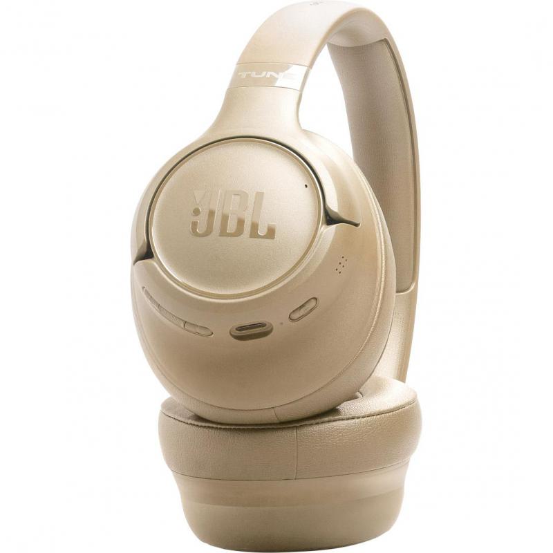 JBL Tune 730BT On-Ear Headphones Bluetooth Beige — view 2