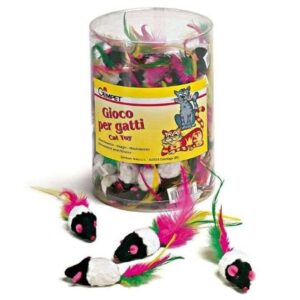 Gimborn Mouse With Feather (100Pcs)