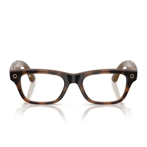 Ray-Ban Meta Blayzer Gen 2 Havana Clear Lenses Smart Glasses 50Mm