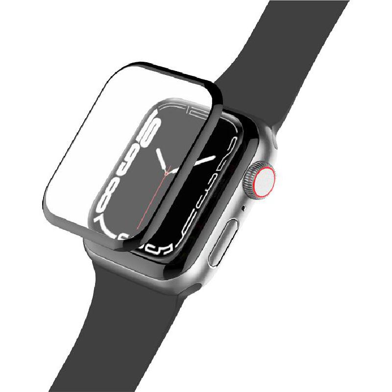 Raptic Raptic Glass 3D Curved Edges Smartwatch Screen Protector for Apple Watch Series 9 45 — view 2