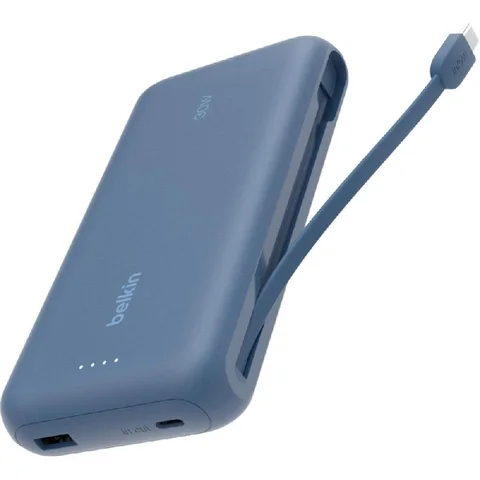 Belkin BoostCharge Power Bank Charger PD Fast Charging 20000 mAh 2 USB (1X USB/1X USB-C)