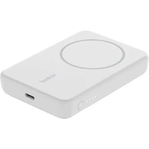 Belkin BoostCharge Power Bank Charger Fast Battery Charging 5000 mAh Single USB-C (I/O Charging)