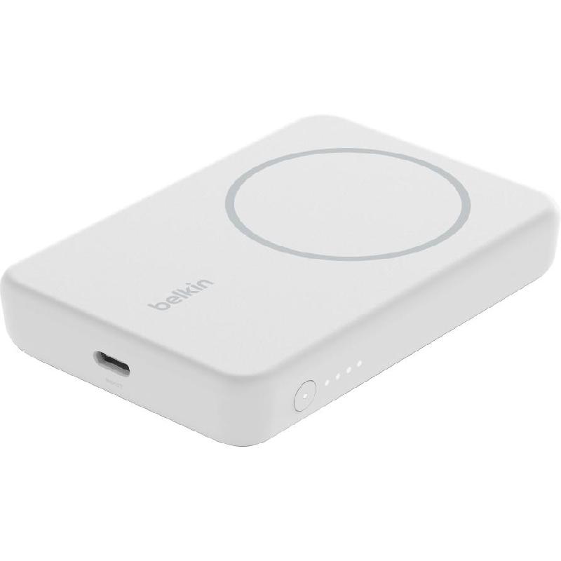 Belkin BoostCharge Power Bank Charger Fast Battery Charging 5000 mAh Single USB-C (I/O Charging)