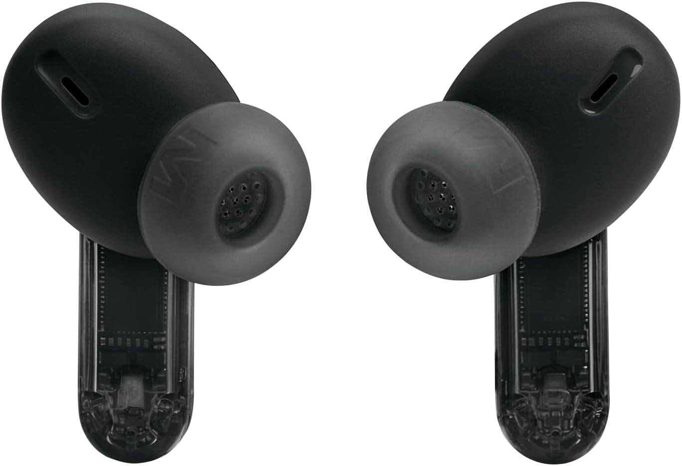 JBL Tune Beam 2 True Wireless Earbuds, Adaptive Noise Cancelling- Ghost Black — view 3