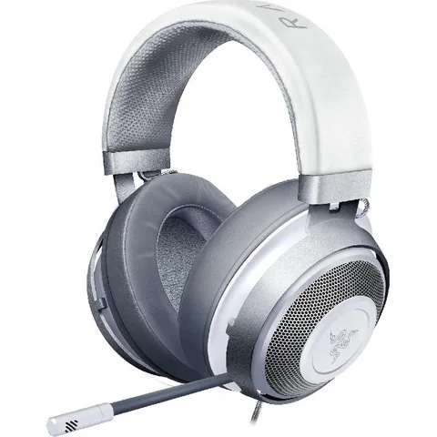 Razer Kraken Gaming Headset Wired Mercury White