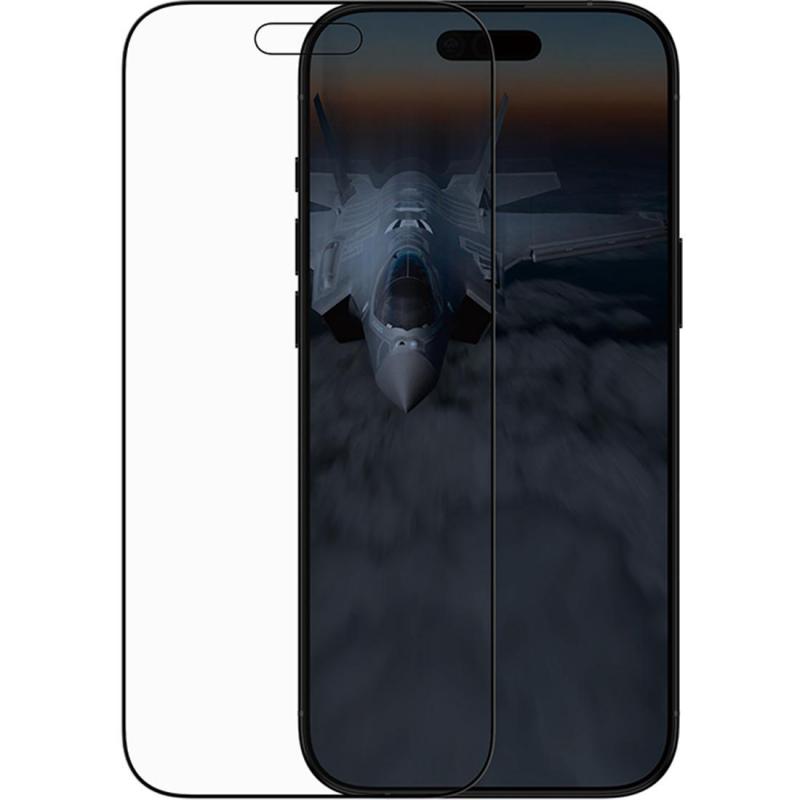 PanzerGlass Ultra-Wide Fit Tempered Glass with Black Frame Smartphone Screen Protector for iPhone Air — view 2