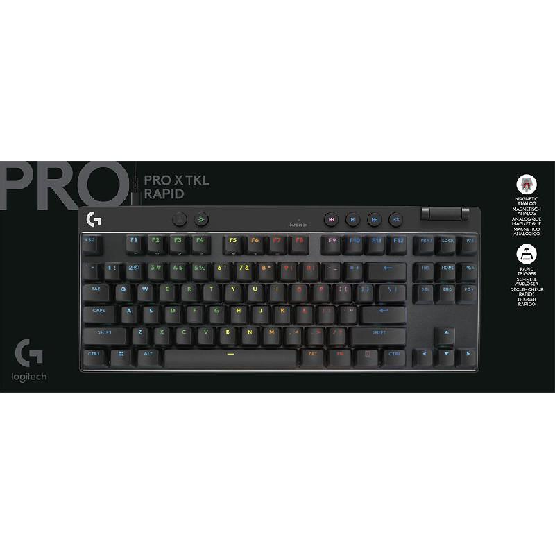 Logitech G PRO X TKL RAPID TKL Magnetic Analog Switches Gaming Keyboard Wired — view 4