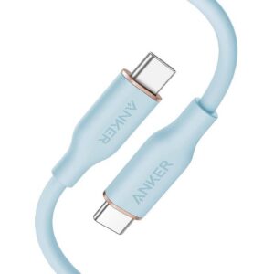 Anker PowerLine III Flow USB-C to USB-C Sync & Charge Cable 3.00 ft ( 91.44 cm )