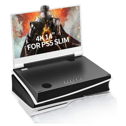 G-Story 14inch IPS 4k 60Hz Portable Monitor Gaming Display Integrated with PS5 Slim (Console not Included)