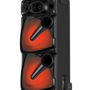 iSonic Rechargeable Professional Karaoke Speaker-(Black)-(iS 464)