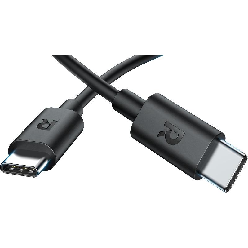 RAVPower RP-CB1025 USB-C to USB-C Sync & Charge Cable 3.00 m ( 9.84 ft )