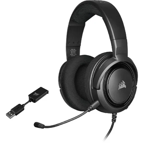 CORSAIR HS45 Gaming Headset Wired Carbon