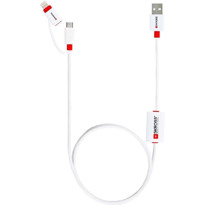 Skross Buzz Lightning to USB 2.0 Sync & Charge Cable 1.00 m ( 3.28 ft )