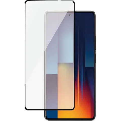 PanzerGlass SAFE Tempered Glass, Edge-to-Edge, Black Case Friendly Smartphone Screen Protector for Xiaomi POCO M6 Pro