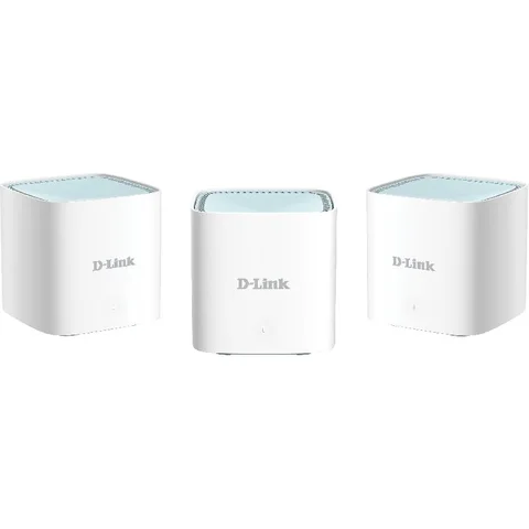 D-Link M15 AX1500 (3 Pack) Whole Home Mesh Wi-Fi Wi-Fi 6 (802.11ax) Dual Band (2.4 GHz/5 GHz)