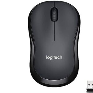 Logitech M220 Wireless Mouse, Silent Buttons, 2.4 GHZ With USB Mini Receiver