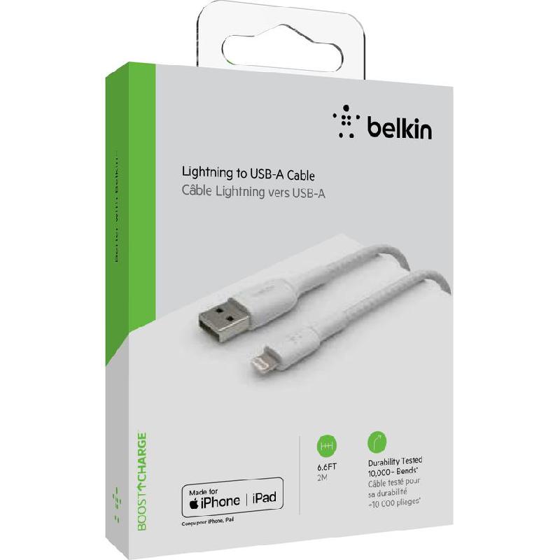 Belkin BoostCharge Lightning to USB Sync & Charge Cable 2.00 m ( 6.56 ft ) — view 3