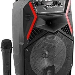 iSonic Trolley Speaker With Mic, Black - iS 469