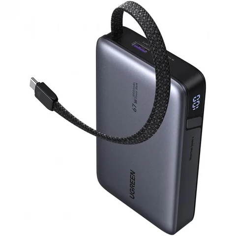 UGREEN PB550 Power Bank Charger Fast Battery Charging 20000 mAh Dual USB (1X USB/1X USB-C)
