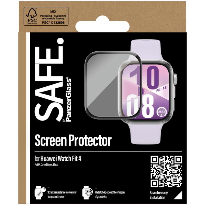 PanzerGlass SAFE Smartwatch Screen Protector for HUAWEI WATCH FIT 4 — view 2