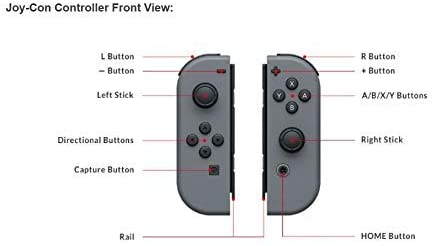 Joycon Gaming Controller - Nintendo Switch - Wireless (Purple & Orange) — view 3