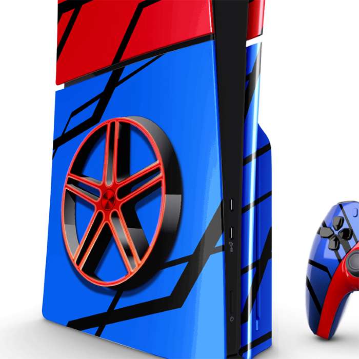 Customized Sony Ps5 Slim Disc Edition 1Tb Single Controller The Racer New 2023 Model — view 4