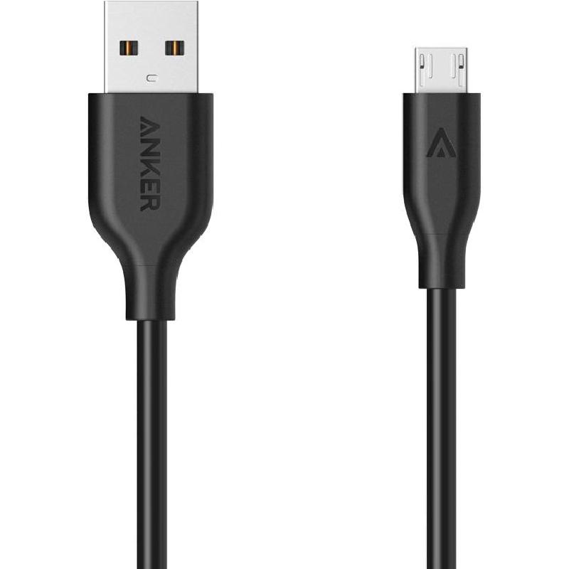 Anker PowerLine Micro USB to USB Sync & Charge Cable 3.00 ft ( 91.44 cm )