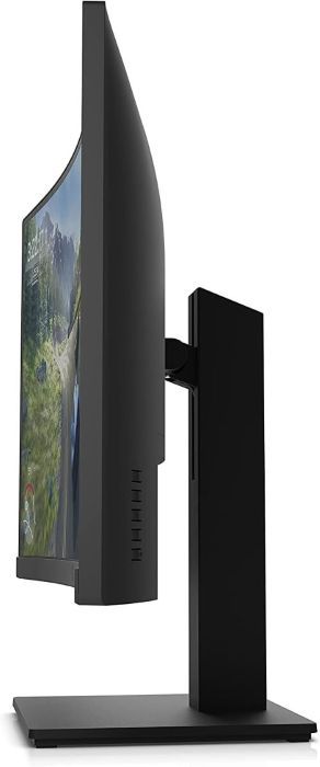HP X27c Curved Gaming Monitor, 27 Inch FHD, 1500R VA Display, 165Hz Refresh Rate, 1ms MPRT Response Time, 8 bit Color, Adjustable Hight, DP, HDMI, 3.5 mm Audio, Black - 32G13AS — view 4