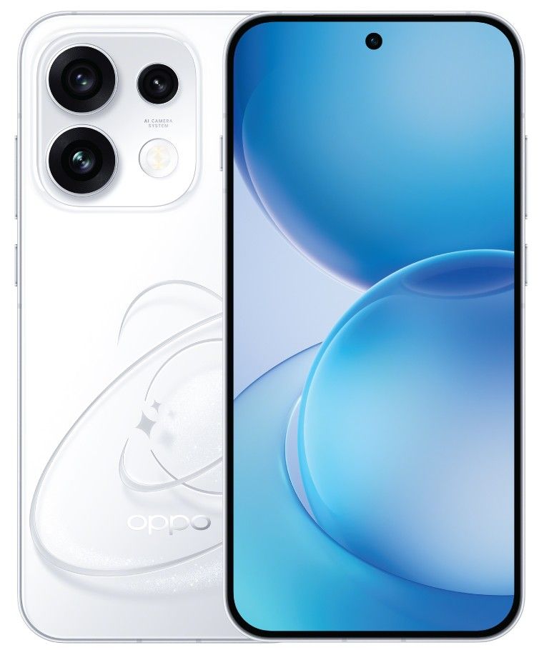 OPPO Reno16 Pro, 512GB, 12GB, 5G- Pop White