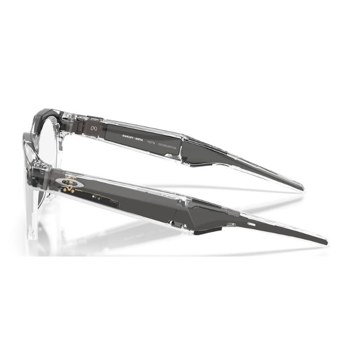 Oakley Meta HSTN Smart Glasses Transitions Grey Lenses - Frame Clear — view 3