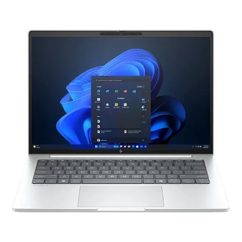 HP EliteBook 8 G1i 14 Laptop, 14inch WUXGA Display, Intel Core Ultra 7 255U Processor, 16GB DDR5 RAM, 512GB SSD, Windows 11 Pro, Backlit English & Arabic Keyboard, 1 Year Warranty