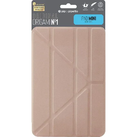 PIPETTO Origami Folio Tablet Case Rose Gold for iPad Mini 6