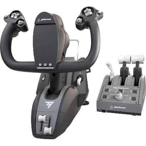 Thrustmaster TCA Yoke Pack Boeing Edition Throttle + Stick Simulation Wired Black
