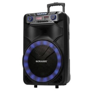 Sonashi 15inch Rechargeable Trolley Speaker - SPS-7915RT