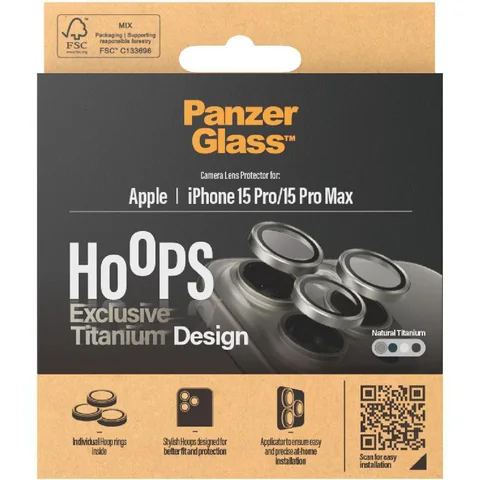 PanzerGlass Hoops Camera Lens Protector (Individual Ring) Smartphone Camera Accessory
