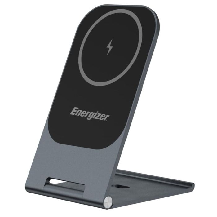 Energizer MagSafe 15W Magnetic Wireless Charger Stand - Black