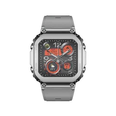 Porodo Nomad, Smart Watch- Silver