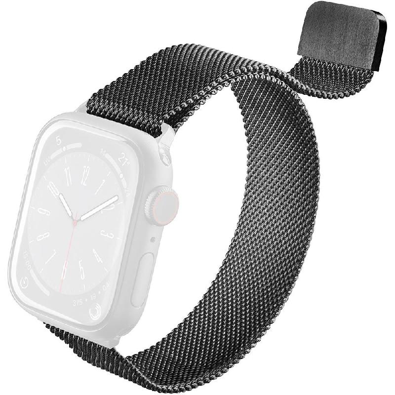 Cellularline Steel Band Wrist Strap for Apple Watch Series 11 42/Watch Series 10 42/Watch Series 9 41/Watch SE 40